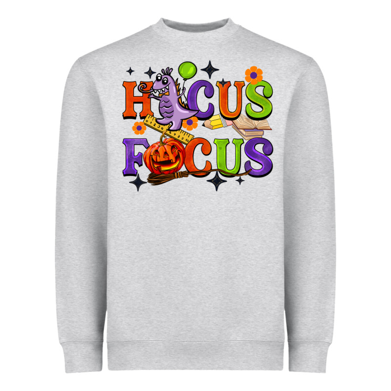 Hocus Focus Halloween Teacher Heavyweight Sweatshirt by BarkalooDesign | Teevron