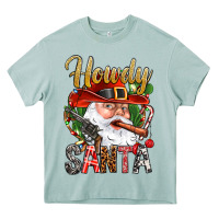 Arona Howdy Santa Heavy Core Tee - NancyCooperArtShop
