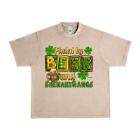 French Oak St. Patrick's Fueled by beer and shenanigangs Urban Heavy Tee - OliviaCreatesArt