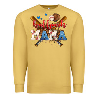 Antique Gold ballpark mama Premium Sweatshirt - AdoDesignShop