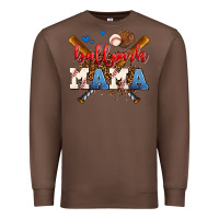 Chestnut ballpark mama Premium Sweatshirt - AdoDesignShop
