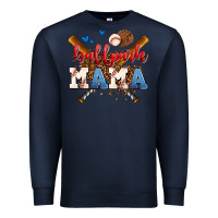 Navy ballpark mama Premium Sweatshirt - AdoDesignShop