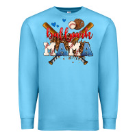 Ocean Blue ballpark mama Premium Sweatshirt - AdoDesignShop