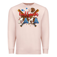 Pale Pink ballpark mama Premium Sweatshirt - AdoDesignShop