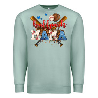 Seafoam ballpark mama Premium Sweatshirt - AdoDesignShop