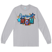 Moon Dust American mom 4th of july Long Sleeve Tee - FaDigitalArtStudio
