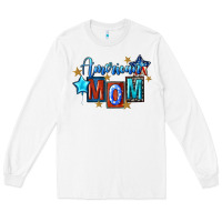 White American mom 4th of july Long Sleeve Tee - FaDigitalArtStudio