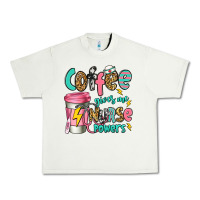 Pistachio coffee gives me nurse powers Urban Heavy Tee - Jasminsmagicworld