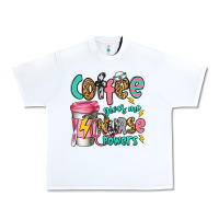 White coffee gives me nurse powers Urban Heavy Tee - Jasminsmagicworld
