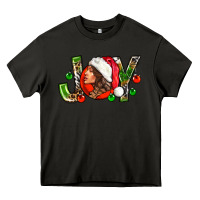 Asphalt Joy with woman Heavy Core Tee - NancyCooperArtShop