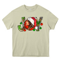 Mossy Joy with woman Heavy Core Tee - NancyCooperArtShop