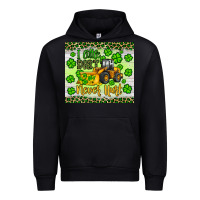 Black a little dirt never hurt st patrick s bulldozer Urban Hoodie - JahusDesignShop
