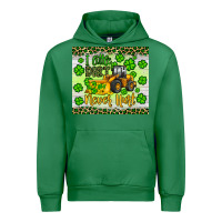 Emerald a little dirt never hurt st patrick s bulldozer Urban Hoodie - JahusDesignShop