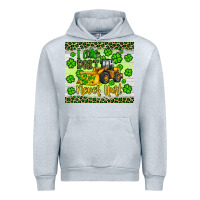 Heather Grey a little dirt never hurt st patrick s bulldozer Urban Hoodie - JahusDesignShop