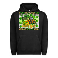 Pigment Black a little dirt never hurt st patrick s bulldozer Urban Hoodie - JahusDesignShop