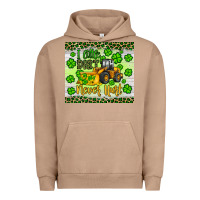 Pigment Burro a little dirt never hurt st patrick s bulldozer Urban Hoodie - JahusDesignShop