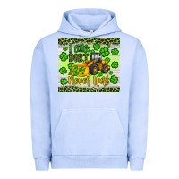 Pigment Grape Ice a little dirt never hurt st patrick s bulldozer Urban Hoodie - JahusDesignShop