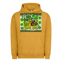 Pigment Peanut Butter a little dirt never hurt st patrick s bulldozer Urban Hoodie - JahusDesignShop