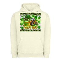 Pigment Pistachio a little dirt never hurt st patrick s bulldozer Urban Hoodie - JahusDesignShop