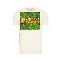 Vintage Arctic Let the shenanigans begin shamrock tumbler Vintage Tee - HowdyJamesFarm
