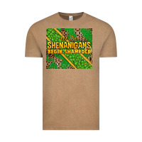 Vintage Coffee Let the shenanigans begin shamrock tumbler Vintage Tee - HowdyJamesFarm