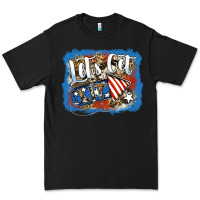 Black Let's Get Lit Premium Tee - Jasminsmagicworld