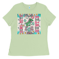 Matcha dino mite egg hunter Ladies Tee - TumblerDesignByShophia