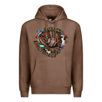 Chestnut Autism Awareness Baseball Premium Hoodie - CowhideDigitalArt