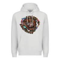 Dove Grey Autism Awareness Baseball Premium Hoodie - CowhideDigitalArt