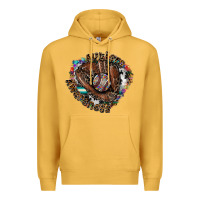 Mustard Autism Awareness Baseball Premium Hoodie - CowhideDigitalArt