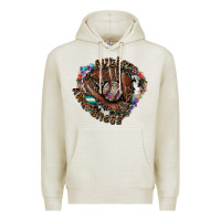 Oatmeal Heather Autism Awareness Baseball Premium Hoodie - CowhideDigitalArt