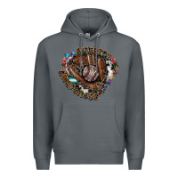 Rock Autism Awareness Baseball Premium Hoodie - CowhideDigitalArt