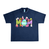Navy Easter mom Urban Heavy Tee - OliviaCreatesArt