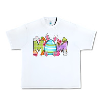 White Easter mom Urban Heavy Tee - OliviaCreatesArt