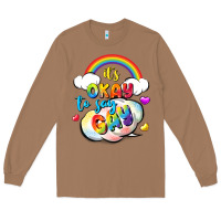 Toasted Coconut its okay to say gay pride Long Sleeve Tee - FaDigitalArtStudio