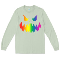 Matcha halloween gay lesbians pride pumpkin lgbt pride Long Sleeve Tee - maiPhamDesign
