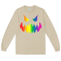 Mushroom halloween gay lesbians pride pumpkin lgbt pride Long Sleeve Tee - maiPhamDesign
