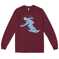 Burgundy ski vacation t  shirt snowboard snowboarder snowboarding t  shirt Long Sleeve Tee - maiPhamDesign