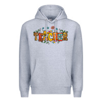 Heather Grey spanish teacher Premium Hoodie - RanaPortraitStore