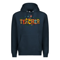 Navy spanish teacher Premium Hoodie - RanaPortraitStore
