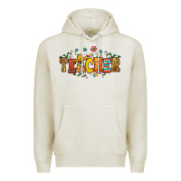 Oatmeal Heather spanish teacher Premium Hoodie - RanaPortraitStore