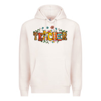 Pale Pink spanish teacher Premium Hoodie - RanaPortraitStore