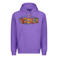Purple spanish teacher Premium Hoodie - RanaPortraitStore