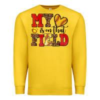 Lemon my heart is on that field softball Premium Sweatshirt - AdoDesignShop