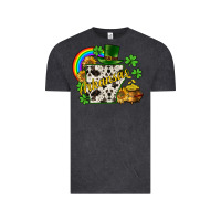 Vintage Black Arkansas map St. Patrick's Vintage Tee - CowGirlArtShop
