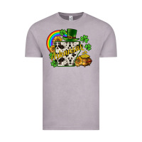 Vintage Zinc Arkansas map St. Patrick's Vintage Tee - CowGirlArtShop