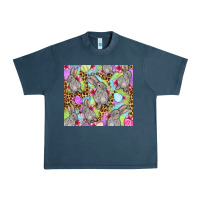 Midnight Navy Easter bunnys eggs Urban Heavy Tee - OliviaCreatesArt