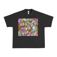 Pigment Black Easter bunnys eggs Urban Heavy Tee - OliviaCreatesArt