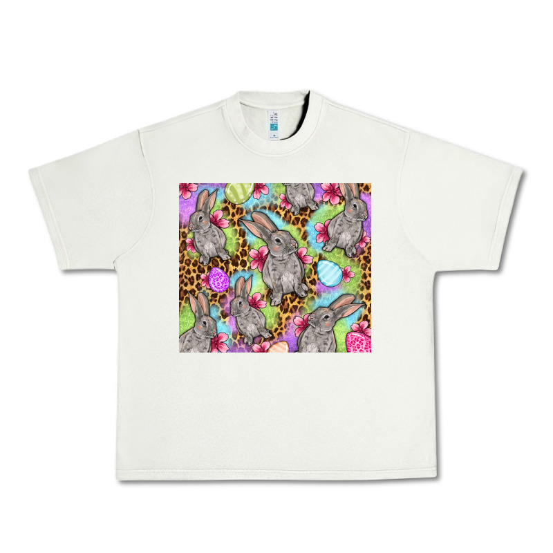 Easter Bunnys Eggs Urban Heavy Tee by OliviaCreatesArt | Teevron