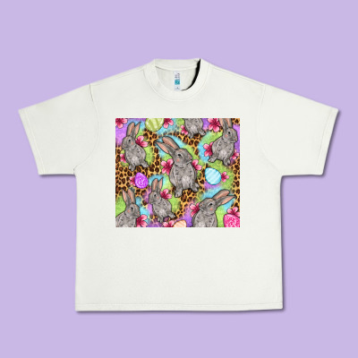 Easter Bunnys Eggs Urban Heavy Tee Designed By Oliviacreatesart